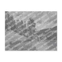 アールヌーボーはがき裏、カスタマイズ可能な前面