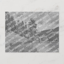 アールヌーボーはがき裏、カスタマイズ可能な前面 ポストカード