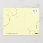 アールヌーボーはがき – タベルヌ ポストカード (裏面)