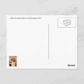 アールヌーボーはがき:「ビター・オリエンタル」 ポストカード (裏面)