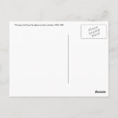 アールヌーボーはがき:ミュシャ-デイジー付き女性 ポストカード (裏面)