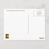 アールヌーボーはがき:ラ・リブレ・エステティック ポストカード (裏面)