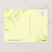 アールヌーボーはがき – May Milton ポストカード (裏面)