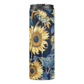 アールヌーボーひまわり タンブラー (裏面)