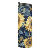 アールヌーボーひまわり タンブラー (回転右)