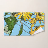 アールヌーボーひまわり バスタオルセット (ハンドタオル)