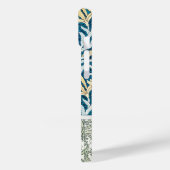 アールヌーボーアイリスリーフローラテキスタイルアートマウス Case-Mate iPhoneケース (裏面 / 左)