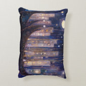 アールヌーボーアクセント枕 アクセントクッション (裏面(縦))