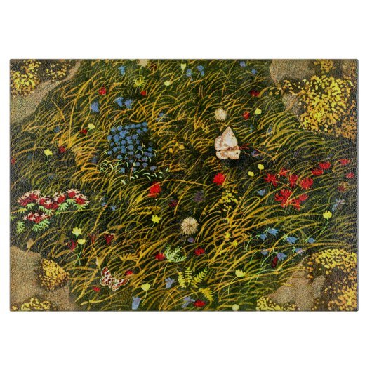 アールヌーボーアルパインメドウ カッティングボード (正面)