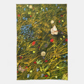 アールヌーボーアルパインメドウ キッチンタオル (縦)