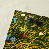 アールヌーボーアルパインメドウ ビーチタオル (インサイチュ)