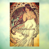 アールヌーボーアルフォンスミュシャエレガントミュージアム ウィンドウサイン (シート3)