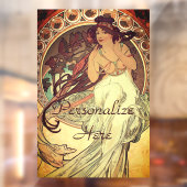 アールヌーボーアルフォンスミュシャエレガントミュージアム ウィンドウサイン (シート2)