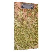 アールヌーボーアルフォンスミュシャフローラカーネーション花 クリップボード (右)