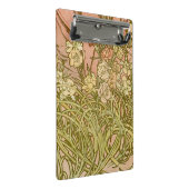 アールヌーボーアルフォンスミュシャフローラカーネーション花 ミニクリップボード (アングル)