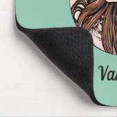 アールヌーボーアルフォンスミュシャブティックフーケネーム マウスパッド (コーナー)