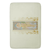 アールヌーボーアルフォンスミュシャ-The Brightness of Day バスマット (正面縦)