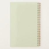 アールヌーボーアルフォンスミュシャ-The Brightness of Day プランナー手帳 (裏面)