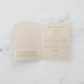 アールヌーボーアルフォンスミュシャfor any大事な行事 招待状 (内部)