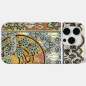 アールヌーボーアールデコヴィンテージリリーパターン Case-Mate iPhoneケース (裏面 (横))