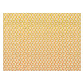 アールヌーボーイエロージョンキルフローラ壁紙ダマスク テーブルクロス (正面(横))