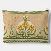 アールヌーボーイエローブークセメダリオン結婚ズ アクセサリーポーチ (裏面)