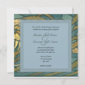 アールヌーボーイカ – スキューバデスティネーションウェディング 招待状 (正面)