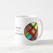 アールヌーボーインガズルーンマグ – 地球魔法! コーヒーマグカップ (正面右)