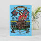 アールヌーボーウィメンズギターミュージックフェスティバル 招待状 (スタンド正面)