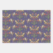 アールヌーボーウィリアムインスパイアモリスギフトラップ ラッピングペーパーシート (正面2)