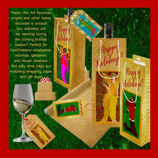 アールヌーボーウィリアム・モリス・ギフトラベル ギフトタグ