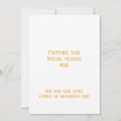 アールヌーボーウィリアム・モリス・スコットランドのクリスマスカード サンキューカード (裏面)