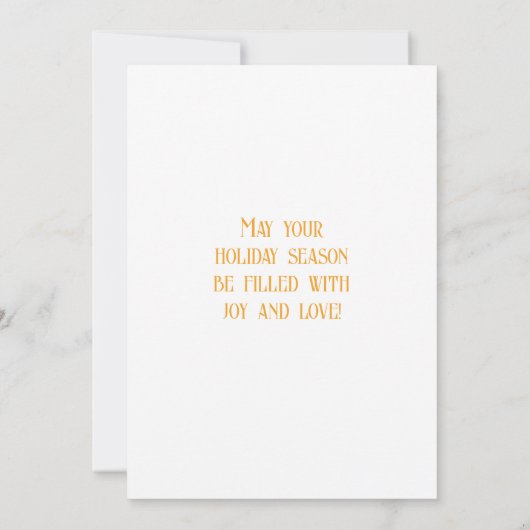 アールヌーボーウィリアム・モリス・スコットランドのクリスマスカード サンキューカード (裏面)