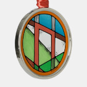 アールヌーボーウルズルーン メタルオーナメント (右)