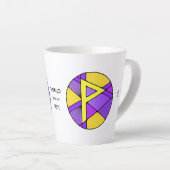 アールヌーボーウンジョルーンラテマグ – JOY! カフェラテマグ (右アングル)