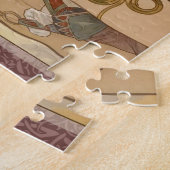 アールヌーボーウーマンミュシャビューティフル ジグソーパズル (側面)