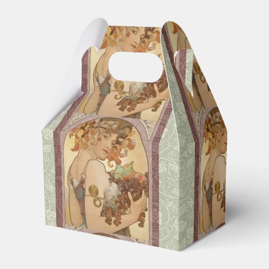 アールヌーボーウーマンミュシャビューティフル フェイバーボックス (正面サイド)