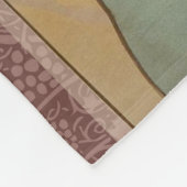 アールヌーボーウーマンミュシャビューティフル フリースブランケット (角)