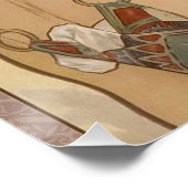 アールヌーボーウーマンミュシャビューティフル ポスター (コーナー)