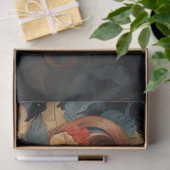 アールヌーボーウーマン7デクページ紙 薄葉紙 (ギフト)