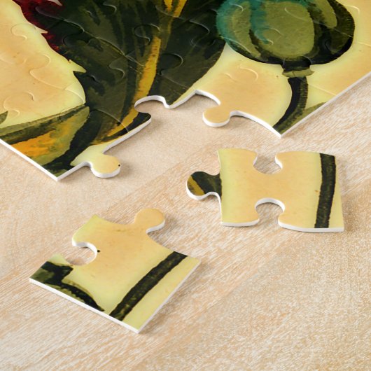 アールヌーボーエレガンス:側壁, The Peacock, 1896 ジグソーパズル (側面)