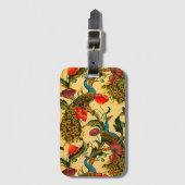 アールヌーボーエレガンス：側壁， The Peacock, 1896 ラゲッジタグ (正面縦)