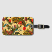 アールヌーボーエレガンス：側壁， The Peacock, 1896 ラゲッジタグ (正面横)