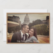 アールヌーボーエレガントフローラ保存日 セーブザデート (裏面)