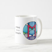 アールヌーボーエワズルーンマグ – ロイヤリティ! コーヒーマグカップ (正面右)