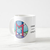 アールヌーボーエワズルーンマグ – ロイヤリティ! コーヒーマグカップ (正面左)