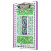 アールヌーボーオウム猿ジャングル クリップボード (左)