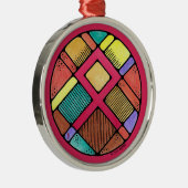 アールヌーボーオタラルーン メタルオーナメント (右)