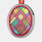 アールヌーボーオタラルーン メタルオーナメント (左)