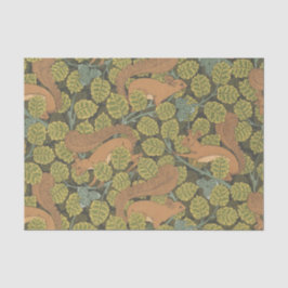 アールヌーボーオーク&リス 薄葉紙